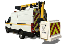 Van Hire Wirral - 12.5M Cherry Picker 3.5T - Van hire Wirral