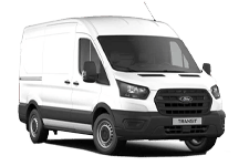 Van Hire Wirral - White Ford Transit SWB - Van hire Wirral